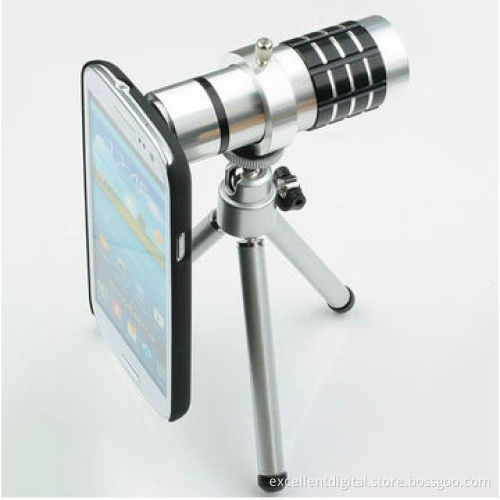 Long Focus Optical Zoom Telescope Lens for iPhone5/5s with Tripod